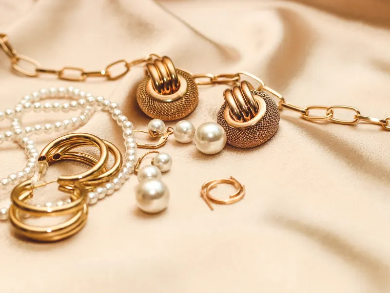 Funda Sourcing accessory components product sourcing image with charms, chains, clasps, findings, beads, and custom components
