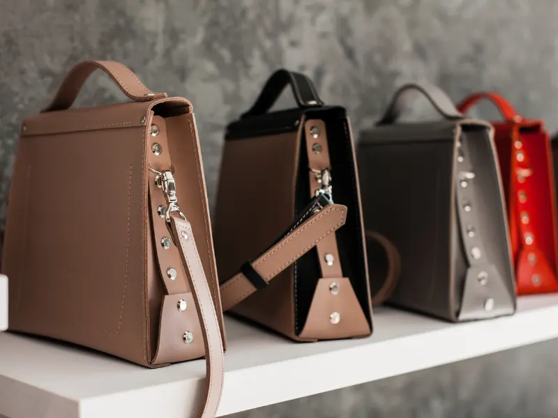 Funda Sourcing bags & soft goods product sourcing image with soft goods programs including totes, pouches, fabric cases, and textile organizers