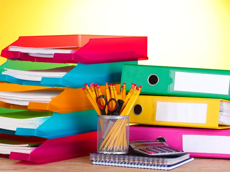 Funda Sourcing desk accessories product sourcing image with organizers, trays, holders, mats, and workspace add-ons