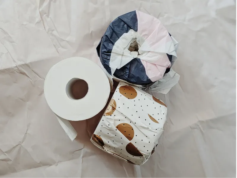 Funda Sourcing paper packaging product sourcing image with wraps, labels, cartons, case packs, and pallet-ready shipping specs