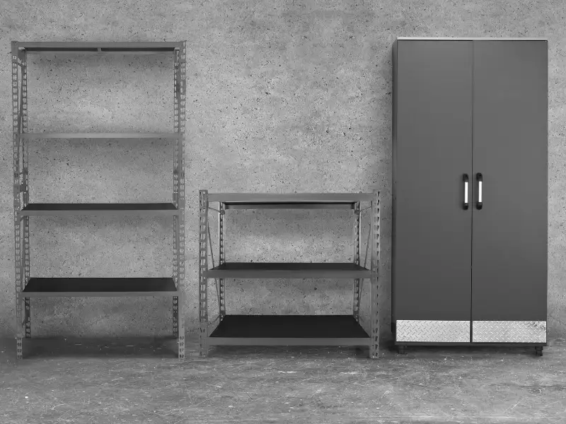 Funda Sourcing storage furniture product sourcing image with cabinets, shelving, carts, and practical home storage pieces