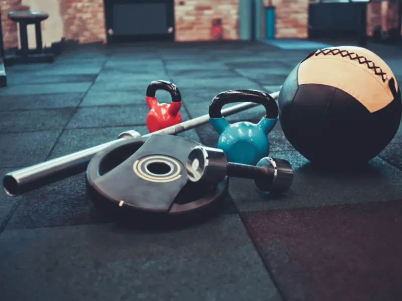 Funda Sourcing training gear product sourcing image with cones, agility tools, resistance gear, and team training products