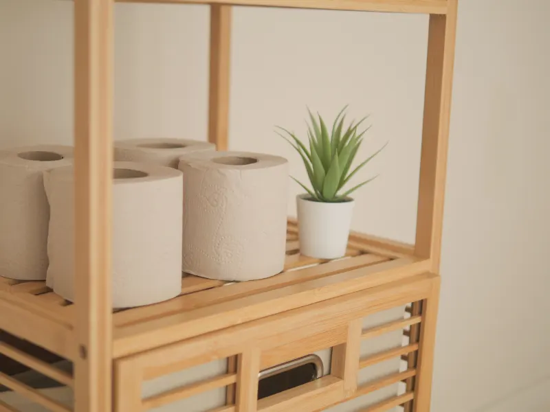Funda Sourcing unbleached fiber goods product sourcing image with low-dye, kraft, bamboo, and natural-fiber product options