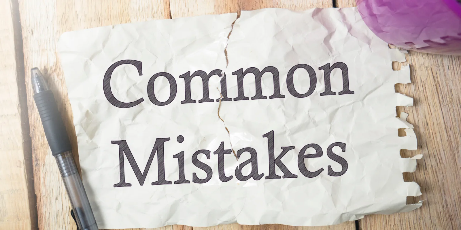 Common sample mistakes guide before bulk production starts